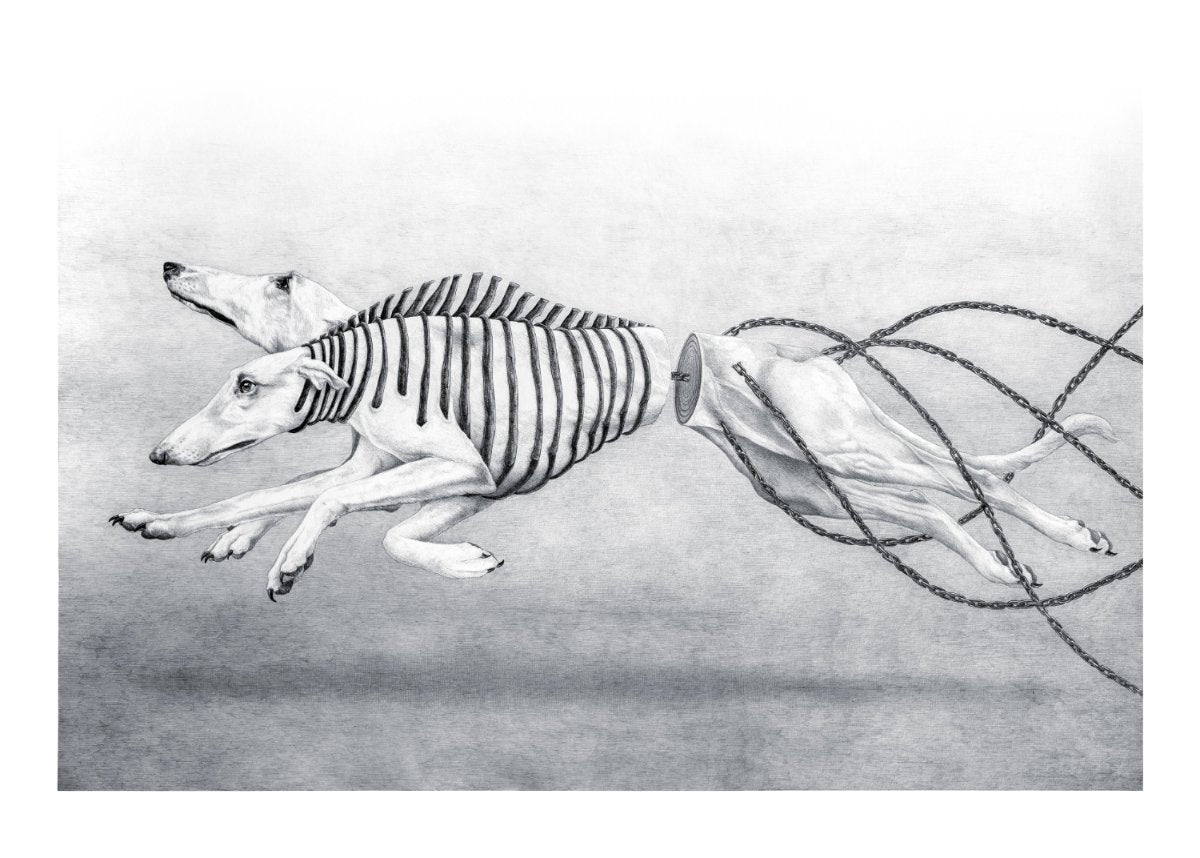Original artwork - "Adjusting to our pace"