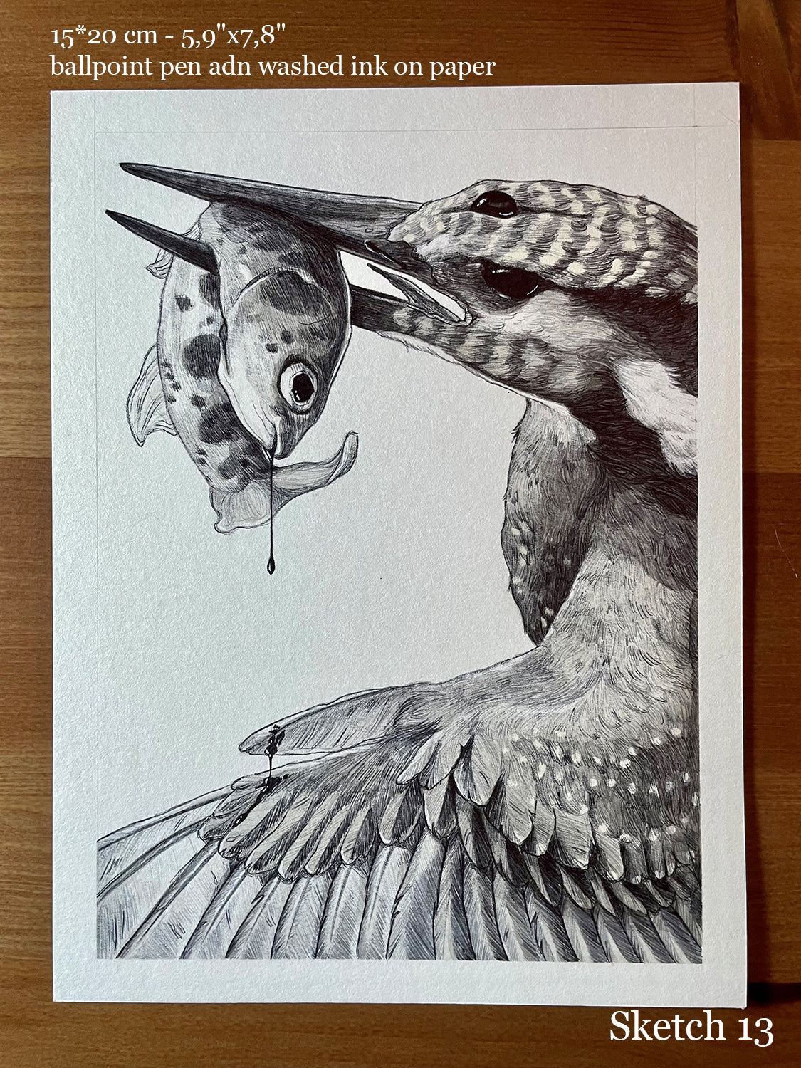 Selection of sketches and unfinished works