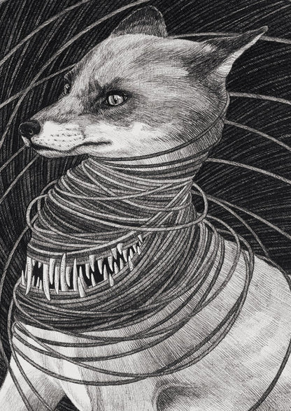 Limited Edition Print "It holds you back"