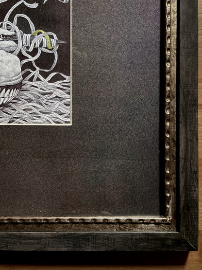 Original artwork GREAT HERONS