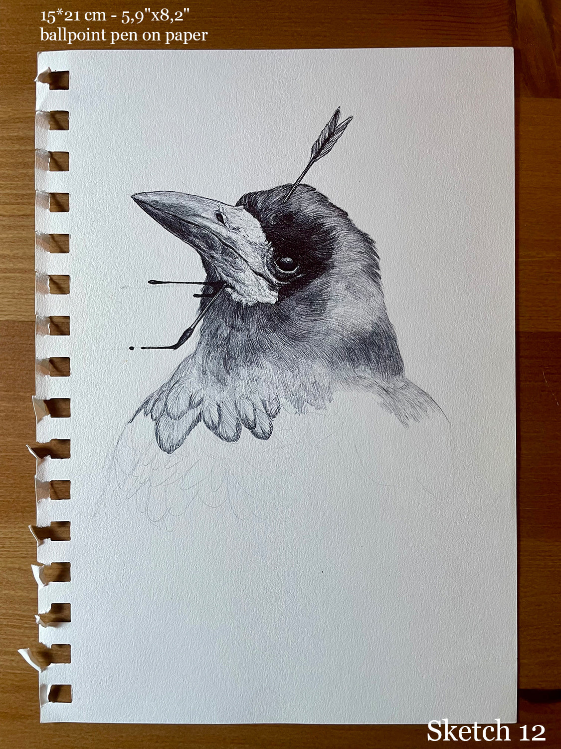 Selection of sketches and unfinished works