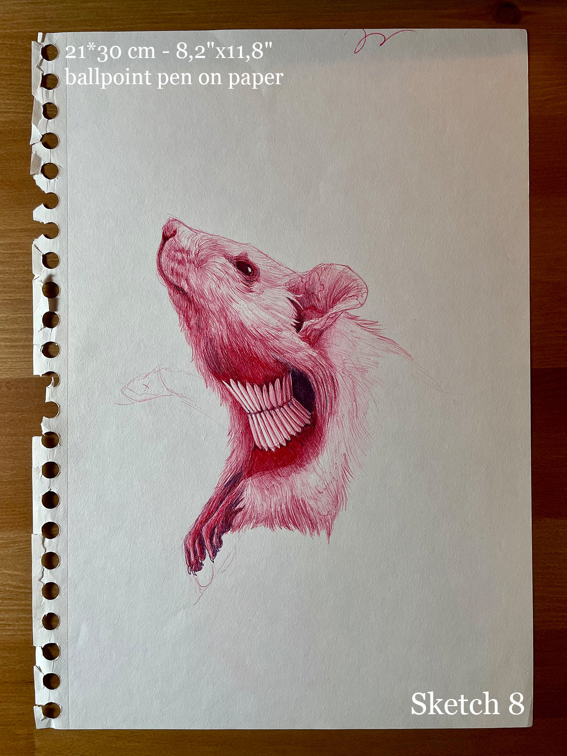 Selection of sketches and unfinished works